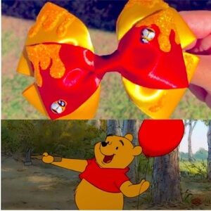Disney Winnie The Pooh Inspired Bow